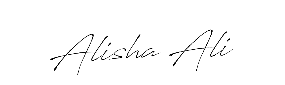 How to make Alisha Ali signature? Antro_Vectra is a professional autograph style. Create handwritten signature for Alisha Ali name. Alisha Ali signature style 6 images and pictures png