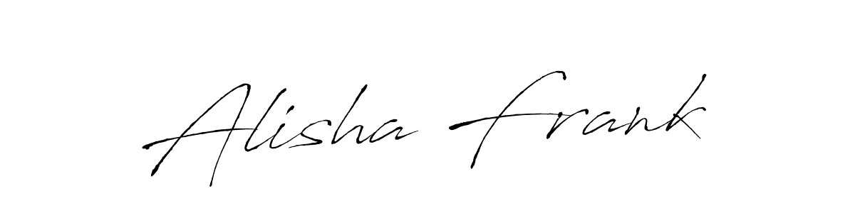 Create a beautiful signature design for name Alisha Frank. With this signature (Antro_Vectra) fonts, you can make a handwritten signature for free. Alisha Frank signature style 6 images and pictures png