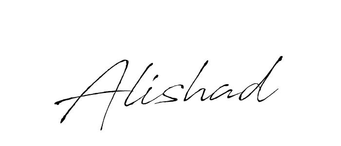 How to make Alishad name signature. Use Antro_Vectra style for creating short signs online. This is the latest handwritten sign. Alishad signature style 6 images and pictures png