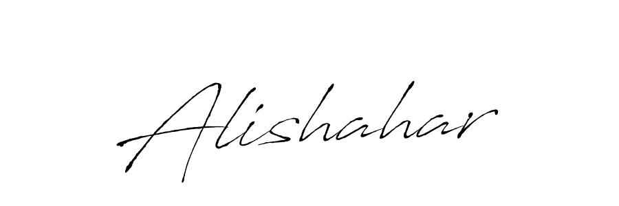 The best way (Antro_Vectra) to make a short signature is to pick only two or three words in your name. The name Alishahar include a total of six letters. For converting this name. Alishahar signature style 6 images and pictures png