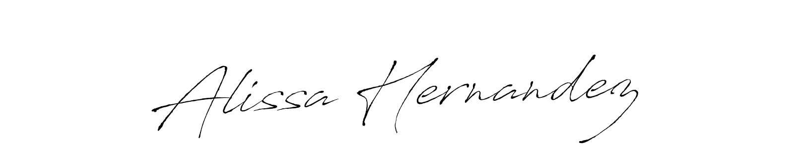 Antro_Vectra is a professional signature style that is perfect for those who want to add a touch of class to their signature. It is also a great choice for those who want to make their signature more unique. Get Alissa Hernandez name to fancy signature for free. Alissa Hernandez signature style 6 images and pictures png