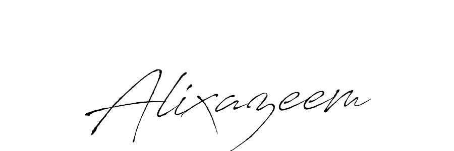 Antro_Vectra is a professional signature style that is perfect for those who want to add a touch of class to their signature. It is also a great choice for those who want to make their signature more unique. Get Alixazeem name to fancy signature for free. Alixazeem signature style 6 images and pictures png