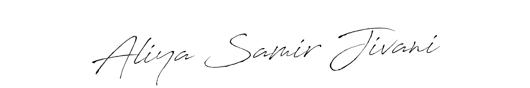 Make a short Aliya Samir Jivani signature style. Manage your documents anywhere anytime using Antro_Vectra. Create and add eSignatures, submit forms, share and send files easily. Aliya Samir Jivani signature style 6 images and pictures png