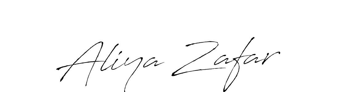 Use a signature maker to create a handwritten signature online. With this signature software, you can design (Antro_Vectra) your own signature for name Aliya Zafar. Aliya Zafar signature style 6 images and pictures png