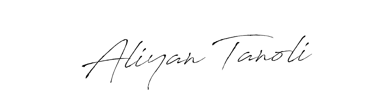Make a beautiful signature design for name Aliyan Tanoli. Use this online signature maker to create a handwritten signature for free. Aliyan Tanoli signature style 6 images and pictures png