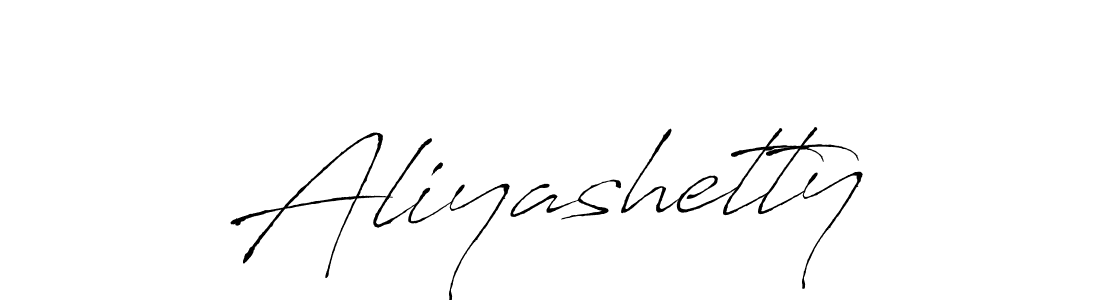 Make a beautiful signature design for name Aliyashetty. With this signature (Antro_Vectra) style, you can create a handwritten signature for free. Aliyashetty signature style 6 images and pictures png