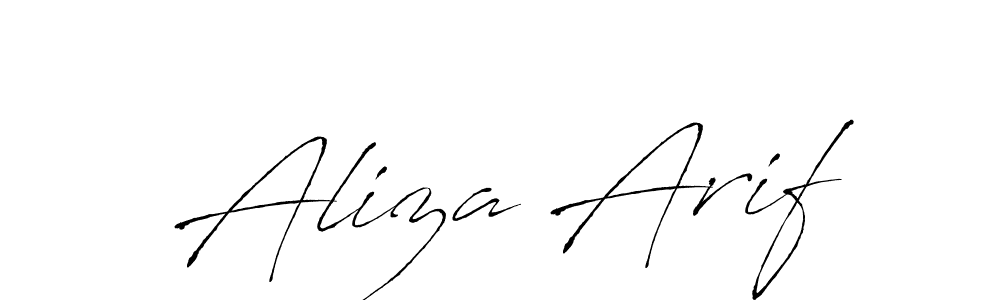 Make a short Aliza Arif signature style. Manage your documents anywhere anytime using Antro_Vectra. Create and add eSignatures, submit forms, share and send files easily. Aliza Arif signature style 6 images and pictures png