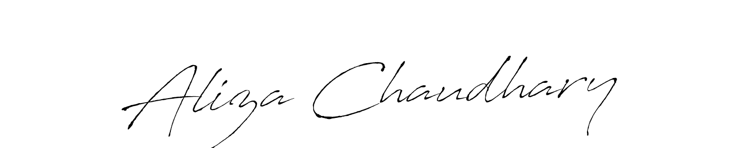You should practise on your own different ways (Antro_Vectra) to write your name (Aliza Chaudhary) in signature. don't let someone else do it for you. Aliza Chaudhary signature style 6 images and pictures png