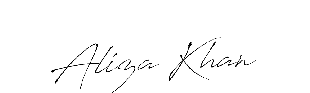 It looks lik you need a new signature style for name Aliza Khan. Design unique handwritten (Antro_Vectra) signature with our free signature maker in just a few clicks. Aliza Khan signature style 6 images and pictures png