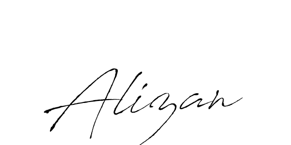 How to make Alizan name signature. Use Antro_Vectra style for creating short signs online. This is the latest handwritten sign. Alizan signature style 6 images and pictures png