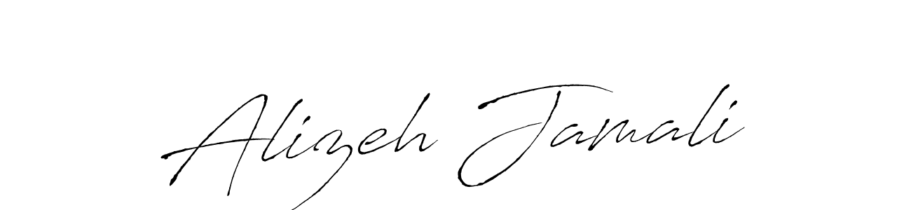 Make a beautiful signature design for name Alizeh Jamali. Use this online signature maker to create a handwritten signature for free. Alizeh Jamali signature style 6 images and pictures png