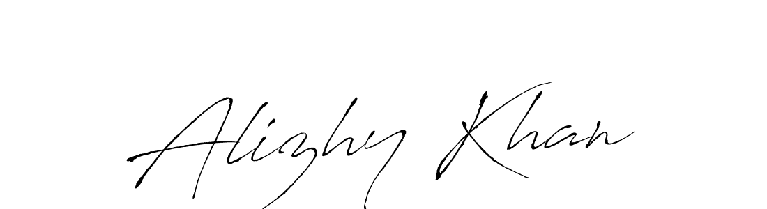 Here are the top 10 professional signature styles for the name Alizhy Khan. These are the best autograph styles you can use for your name. Alizhy Khan signature style 6 images and pictures png