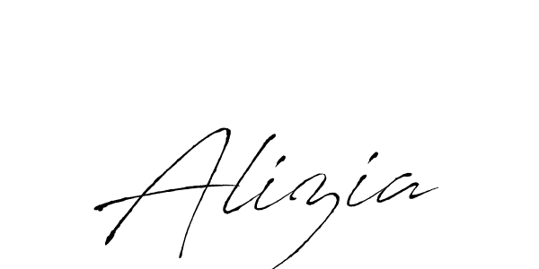 Use a signature maker to create a handwritten signature online. With this signature software, you can design (Antro_Vectra) your own signature for name Alizia. Alizia signature style 6 images and pictures png