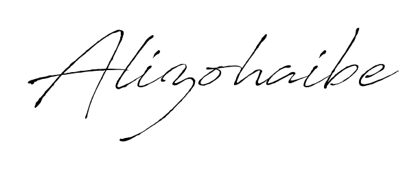 Here are the top professional signature styles for the name Alizohaibe. These are the best autograph styles you can use for your name. Alizohaibe signature style 6 images and pictures png