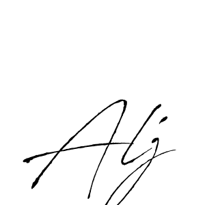 Once you've used our free online signature maker to create your best signature Antro_Vectra style, it's time to enjoy all of the benefits that Alj name signing documents. Alj signature style 6 images and pictures png