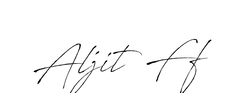 The best way (Antro_Vectra) to make a short signature is to pick only two or three words in your name. The name Aljit Ff include a total of six letters. For converting this name. Aljit Ff signature style 6 images and pictures png