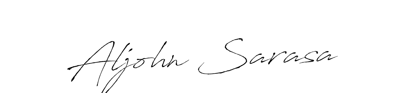 It looks lik you need a new signature style for name Aljohn Sarasa. Design unique handwritten (Antro_Vectra) signature with our free signature maker in just a few clicks. Aljohn Sarasa signature style 6 images and pictures png
