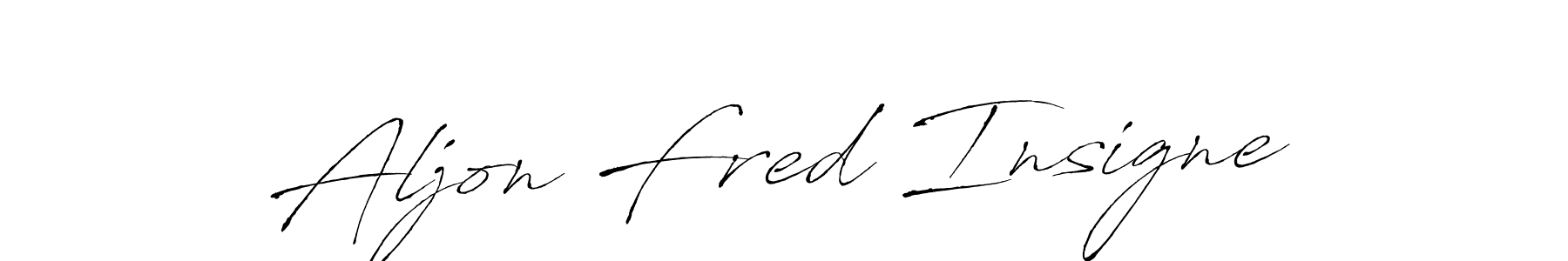 How to make Aljon Fred Insigne signature? Antro_Vectra is a professional autograph style. Create handwritten signature for Aljon Fred Insigne name. Aljon Fred Insigne signature style 6 images and pictures png