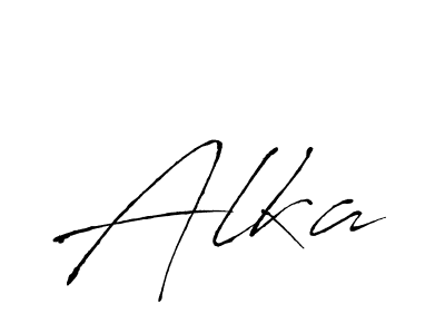 How to make Alka name signature. Use Antro_Vectra style for creating short signs online. This is the latest handwritten sign. Alka signature style 6 images and pictures png