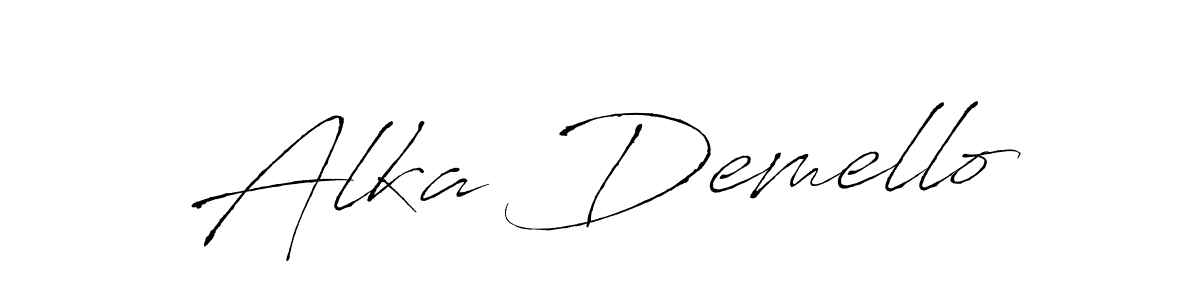 Similarly Antro_Vectra is the best handwritten signature design. Signature creator online .You can use it as an online autograph creator for name Alka Demello. Alka Demello signature style 6 images and pictures png