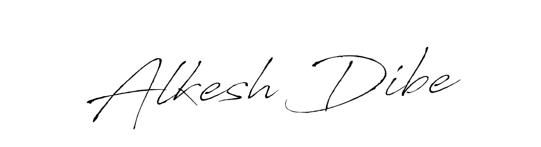 You should practise on your own different ways (Antro_Vectra) to write your name (Alkesh Dibe) in signature. don't let someone else do it for you. Alkesh Dibe signature style 6 images and pictures png