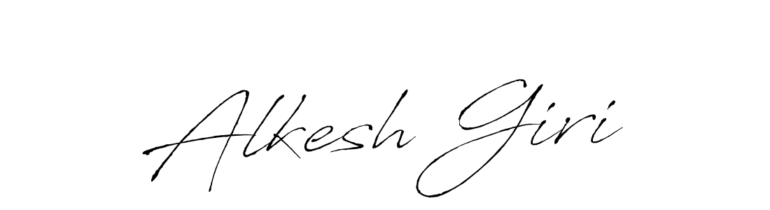 Alkesh Giri stylish signature style. Best Handwritten Sign (Antro_Vectra) for my name. Handwritten Signature Collection Ideas for my name Alkesh Giri. Alkesh Giri signature style 6 images and pictures png