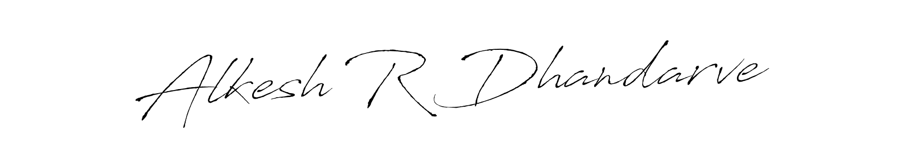 It looks lik you need a new signature style for name Alkesh R Dhandarve. Design unique handwritten (Antro_Vectra) signature with our free signature maker in just a few clicks. Alkesh R Dhandarve signature style 6 images and pictures png
