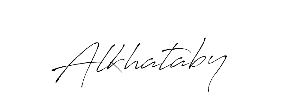 Make a beautiful signature design for name Alkhataby. Use this online signature maker to create a handwritten signature for free. Alkhataby signature style 6 images and pictures png