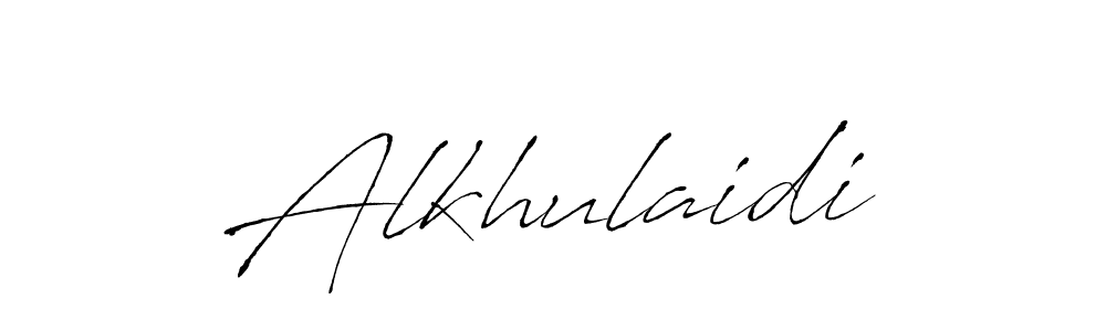 Also we have Alkhulaidi name is the best signature style. Create professional handwritten signature collection using Antro_Vectra autograph style. Alkhulaidi signature style 6 images and pictures png