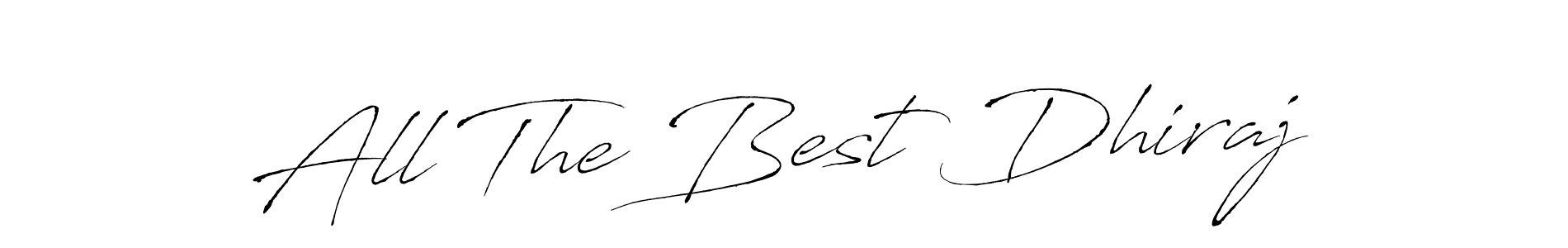 Antro_Vectra is a professional signature style that is perfect for those who want to add a touch of class to their signature. It is also a great choice for those who want to make their signature more unique. Get All The Best Dhiraj name to fancy signature for free. All The Best Dhiraj signature style 6 images and pictures png