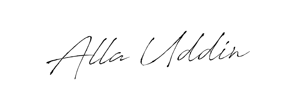 How to make Alla Uddin signature? Antro_Vectra is a professional autograph style. Create handwritten signature for Alla Uddin name. Alla Uddin signature style 6 images and pictures png