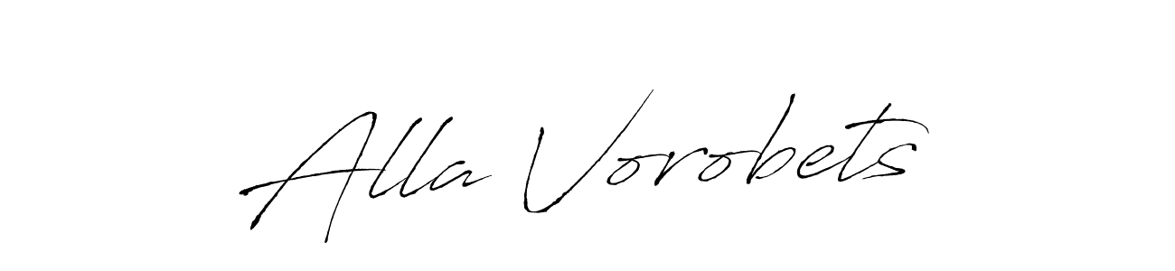 You can use this online signature creator to create a handwritten signature for the name Alla Vorobets. This is the best online autograph maker. Alla Vorobets signature style 6 images and pictures png