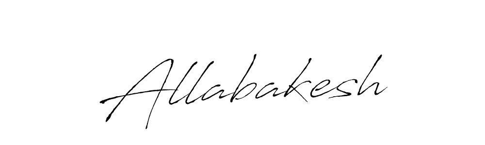 Create a beautiful signature design for name Allabakesh. With this signature (Antro_Vectra) fonts, you can make a handwritten signature for free. Allabakesh signature style 6 images and pictures png
