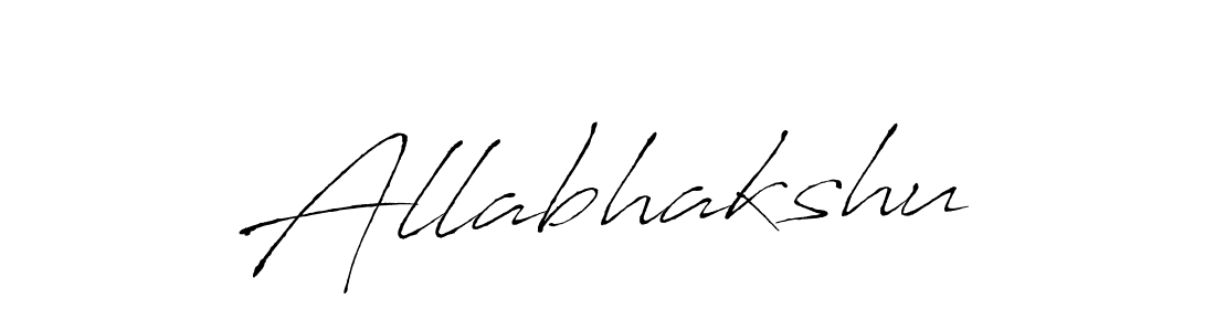Also You can easily find your signature by using the search form. We will create Allabhakshu name handwritten signature images for you free of cost using Antro_Vectra sign style. Allabhakshu signature style 6 images and pictures png