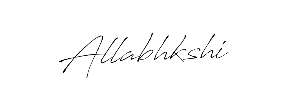 Allabhkshi stylish signature style. Best Handwritten Sign (Antro_Vectra) for my name. Handwritten Signature Collection Ideas for my name Allabhkshi. Allabhkshi signature style 6 images and pictures png