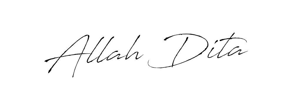 Allah Dita stylish signature style. Best Handwritten Sign (Antro_Vectra) for my name. Handwritten Signature Collection Ideas for my name Allah Dita. Allah Dita signature style 6 images and pictures png