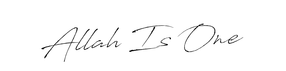 Also we have Allah Is One name is the best signature style. Create professional handwritten signature collection using Antro_Vectra autograph style. Allah Is One signature style 6 images and pictures png