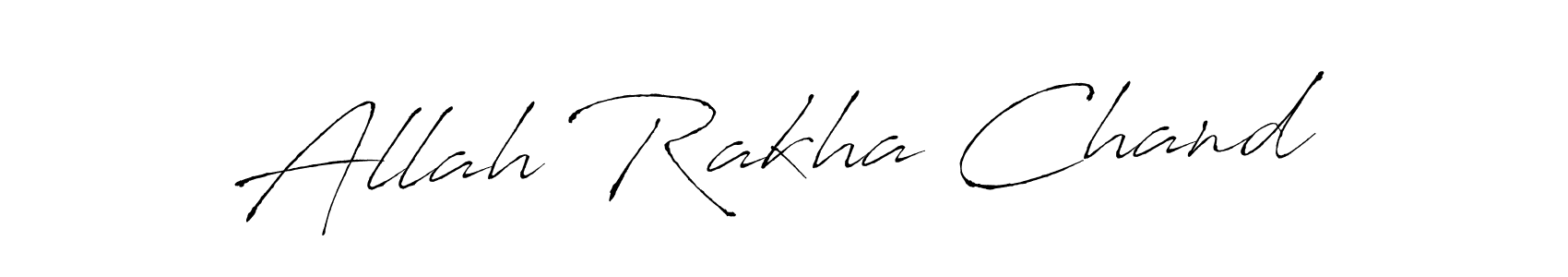 Use a signature maker to create a handwritten signature online. With this signature software, you can design (Antro_Vectra) your own signature for name Allah Rakha Chand. Allah Rakha Chand signature style 6 images and pictures png