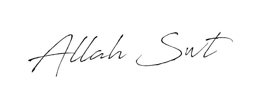 Similarly Antro_Vectra is the best handwritten signature design. Signature creator online .You can use it as an online autograph creator for name Allah Swt. Allah Swt signature style 6 images and pictures png