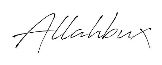Discover the perfect balance of readability and style for Allahbux with Antro_Vectra font. Create your dream signature today. Allahbux signature style 6 images and pictures png