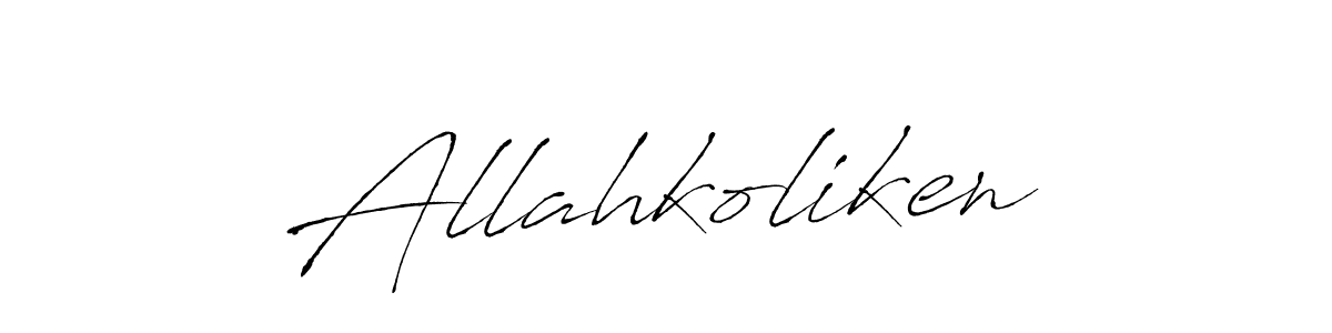 Make a beautiful signature design for name Allahkoliken. Use this online signature maker to create a handwritten signature for free. Allahkoliken signature style 6 images and pictures png