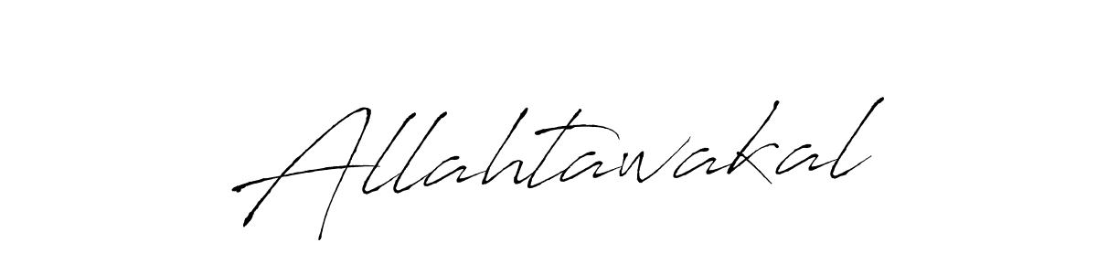 Make a beautiful signature design for name Allahtawakal. Use this online signature maker to create a handwritten signature for free. Allahtawakal signature style 6 images and pictures png