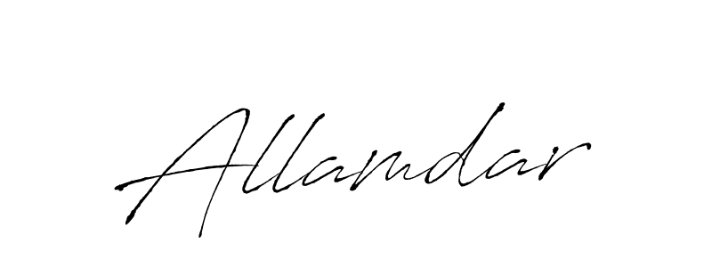 Also we have Allamdar name is the best signature style. Create professional handwritten signature collection using Antro_Vectra autograph style. Allamdar signature style 6 images and pictures png