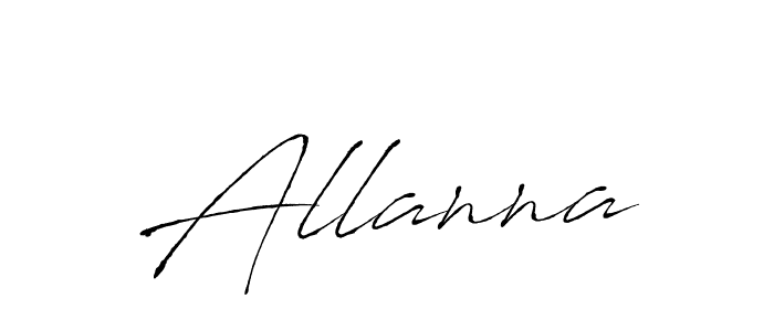 Make a beautiful signature design for name Allanna. Use this online signature maker to create a handwritten signature for free. Allanna signature style 6 images and pictures png