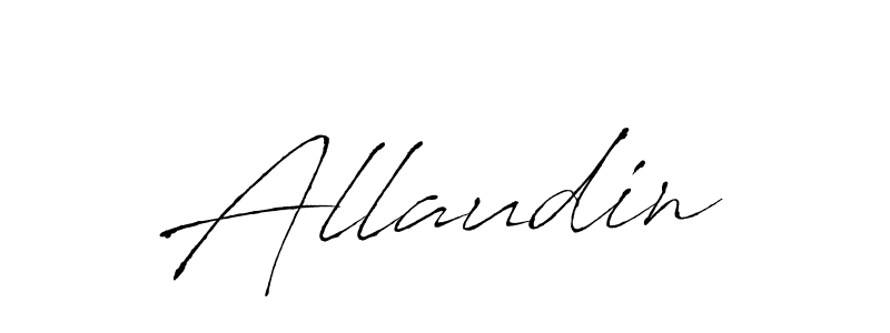 How to make Allaudin signature? Antro_Vectra is a professional autograph style. Create handwritten signature for Allaudin name. Allaudin signature style 6 images and pictures png