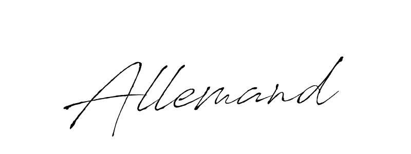 Similarly Antro_Vectra is the best handwritten signature design. Signature creator online .You can use it as an online autograph creator for name Allemand. Allemand signature style 6 images and pictures png