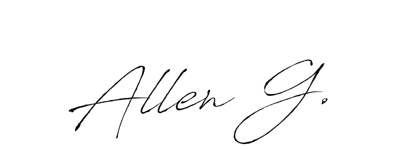 You can use this online signature creator to create a handwritten signature for the name Allen G.. This is the best online autograph maker. Allen G. signature style 6 images and pictures png