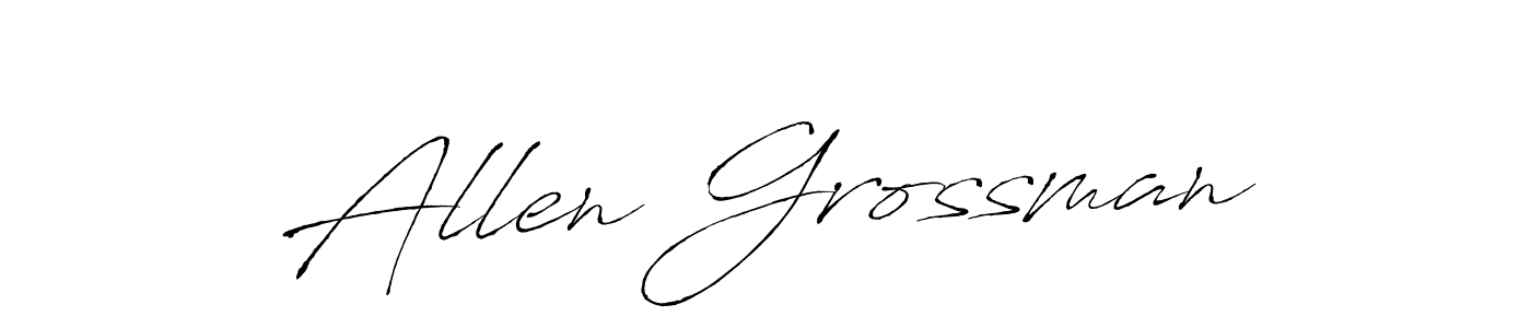 It looks lik you need a new signature style for name Allen Grossman. Design unique handwritten (Antro_Vectra) signature with our free signature maker in just a few clicks. Allen Grossman signature style 6 images and pictures png
