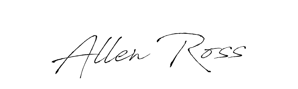 Best and Professional Signature Style for Allen Ross. Antro_Vectra Best Signature Style Collection. Allen Ross signature style 6 images and pictures png