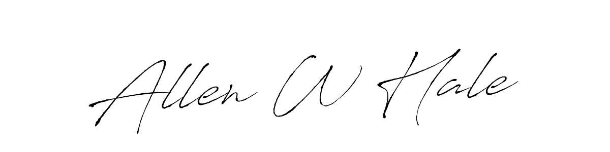 This is the best signature style for the Allen W Hale name. Also you like these signature font (Antro_Vectra). Mix name signature. Allen W Hale signature style 6 images and pictures png